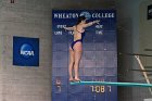 Women's Diving  Wheaton College Women’s Diving vs Mount Holyoke College. - Photo by Keith Nordstrom : Wheaton, Swimming & Diving